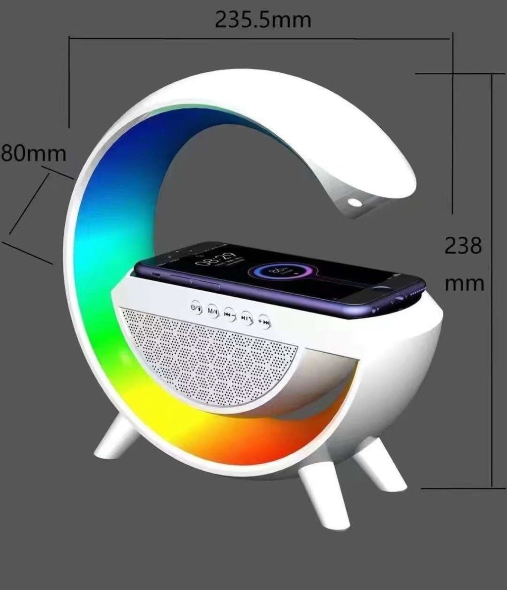 BOCINA BLUETOOTH 2301 CON CARGADOR INALAMBRICO.