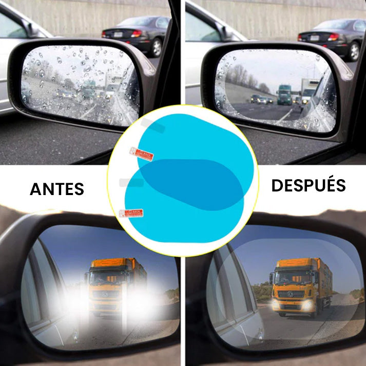 1 PAR - Protector De Lluvia Para Retrovisor